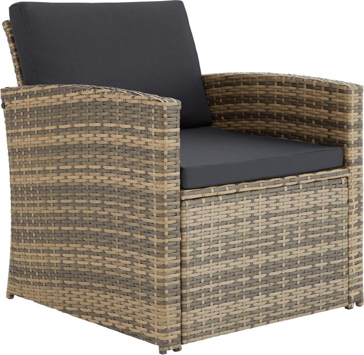 Produktbild tectake Rattan Lounge Lucca