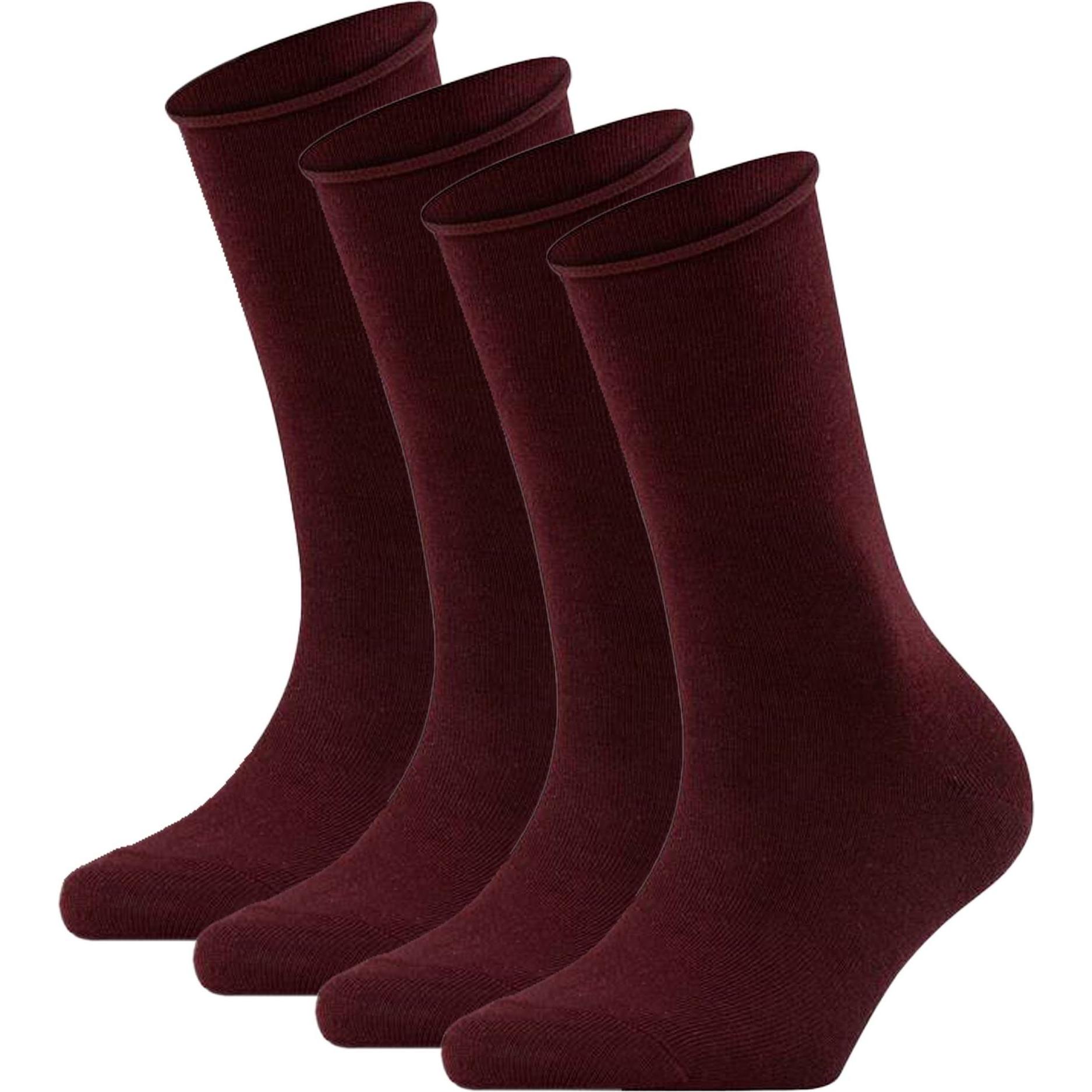 Falke, Damen, Socken, Happy DP SO, Rot, (4er Pack, 35 - 38)