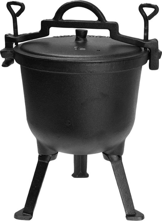 Actual product image Kinghoff Hunting Cast Iron Boiler 7l Eeled Kh-2242