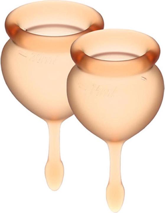 Satisfyer Feel Good Menstrual Cup - Orange - Testeur