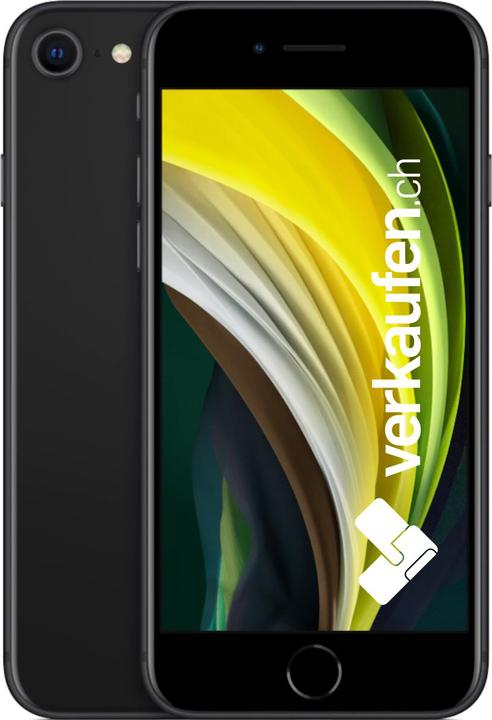 Produktbild verkaufen.ch iPhone SE 2 (128 GB, Black, 4.70", 12 Mpx, Single SIM, B / Sehr gut)