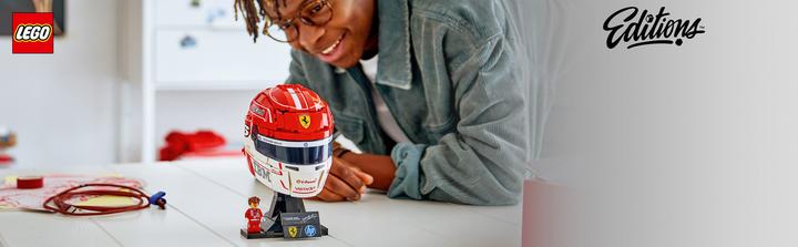 Productafbeelding LEGO Ferrari HP Charles Leclerc helm (43014, LEGO Edities)
