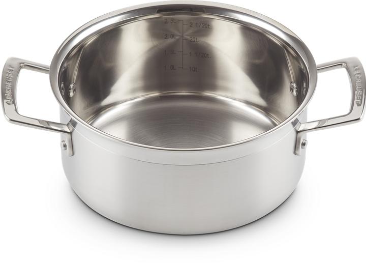 Produktbild Le Creuset 3-Ply (20 cm, Kochtopf, Aluminium, Edelstahl)