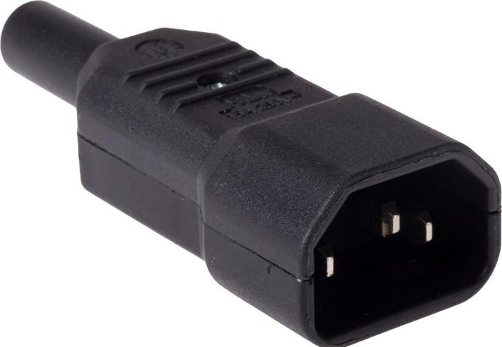 Rs Pro IEC-Steckverbinder C14 250 V, Gerade, Kabelmontage, Stecker, Sicherung/en / 10A, Schrauben