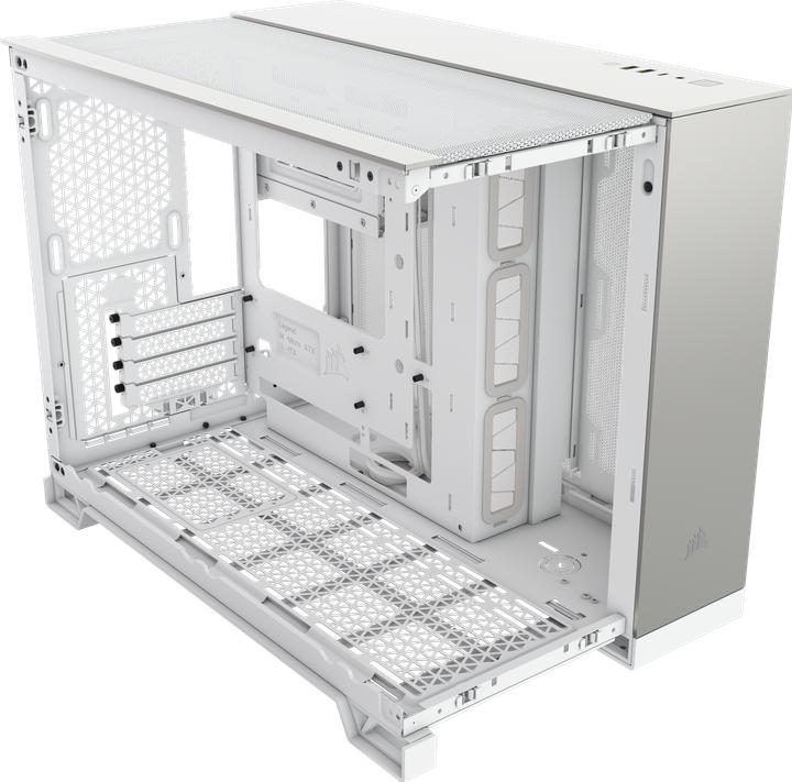 Produktbild Corsair 2500X (wei?/aluminium, Tempered Glass x 2) (Mini-ITX, mATX, ATX)