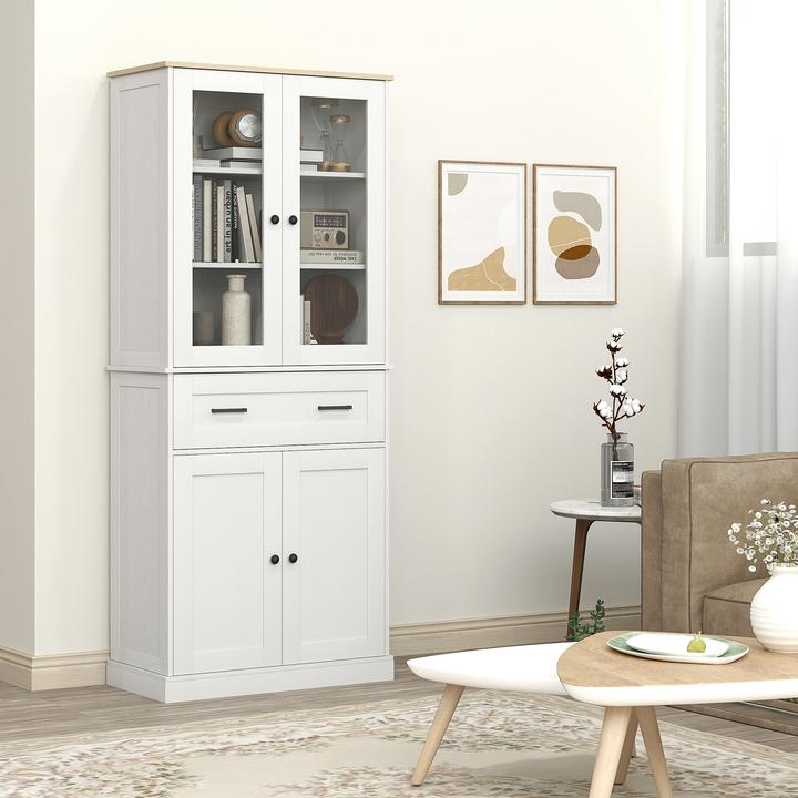 Produktbild Homcom Küchenschrank (76 x 40 x 182.50 cm)