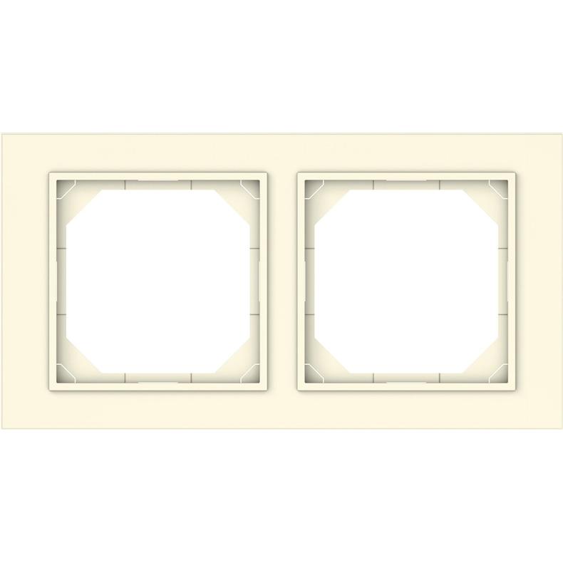 Vila, Zubehör Schalterprogramm, FRAME 2PL. IVORY R02 QR 1000