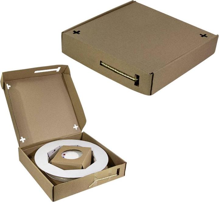 Produktbild LogiLink FTTH-Spleiábox, 4x SC/APC, 20 m Verlegekabel, weiá (Spleissbox)
