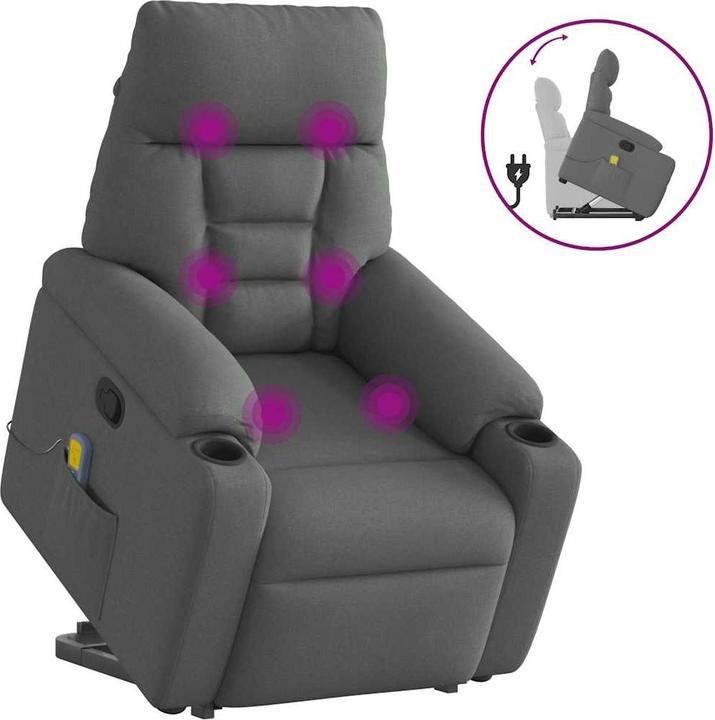 Image du produit vidaXL Massagesessel mit Aufstehhilfe