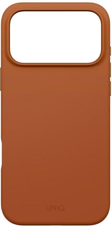 Productafbeelding Uniq Lino Case for iPhone 17 Pro Max Magclick Charging Orange (Apple iPhone 17 Pro Max)