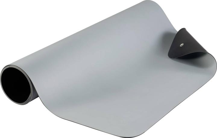 Productafbeelding Tru Components TC-12356312 ESD mat Grijs (L x B x H) 1200 x 600 x 2 mm 1 st. (Statische bescherming)