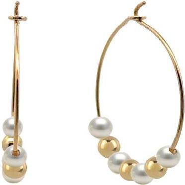 Immagine prodotto Passion CREOLI ORO 9 KT - PERLA COLTIVATA - 20 MM (MAT BIJOU)