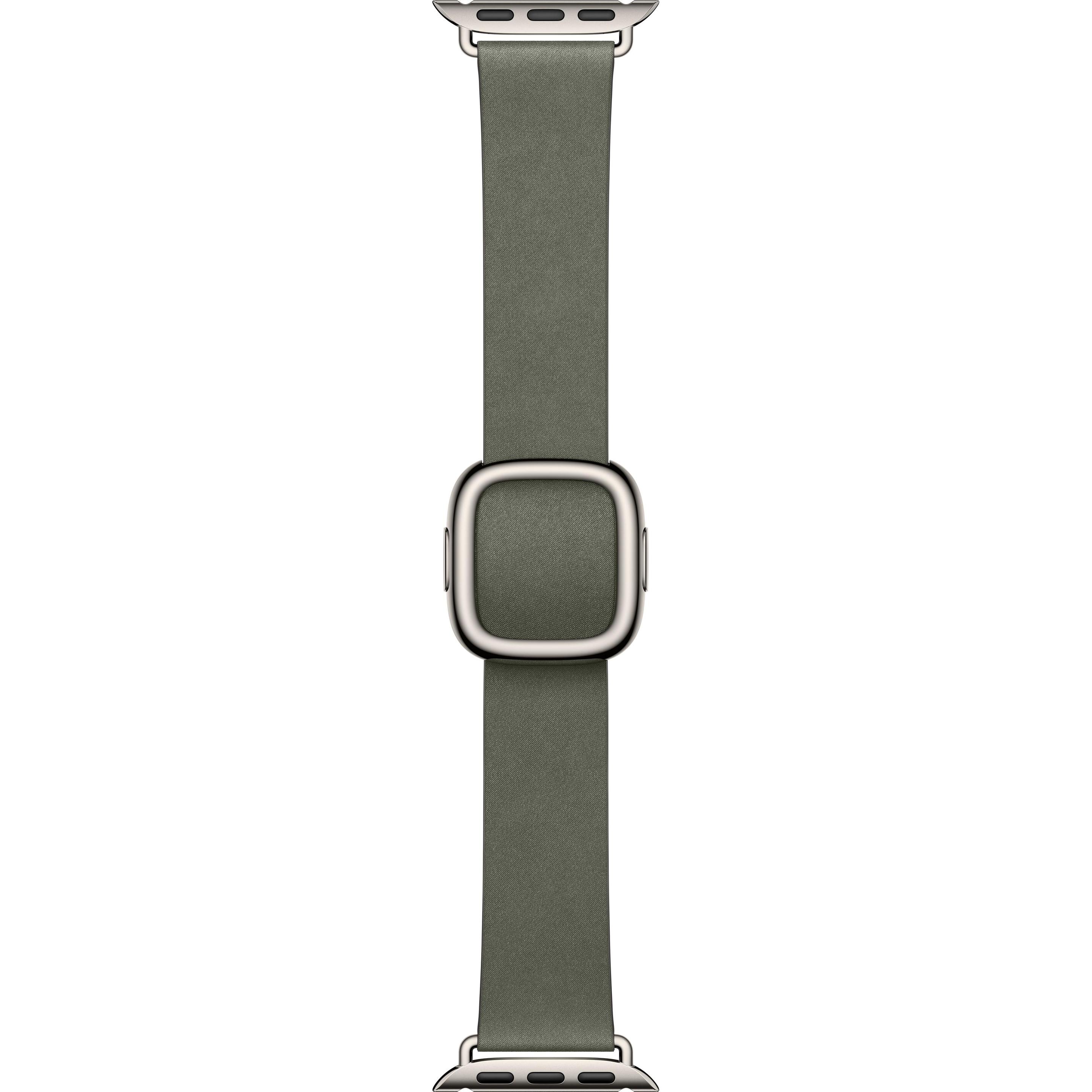 Apple Modern Buckle (42 mm, Polyester), Uhrenarmband, Grün