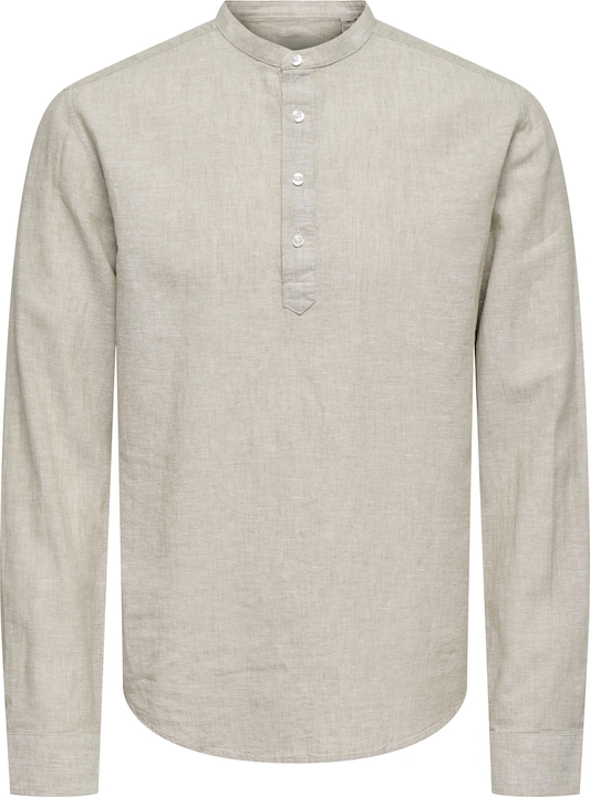 Only & Sons Rundhalsausschnitt Hemd