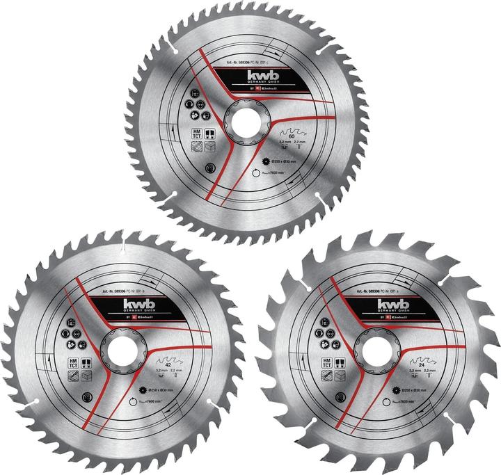 Einhell Circular saw blade set