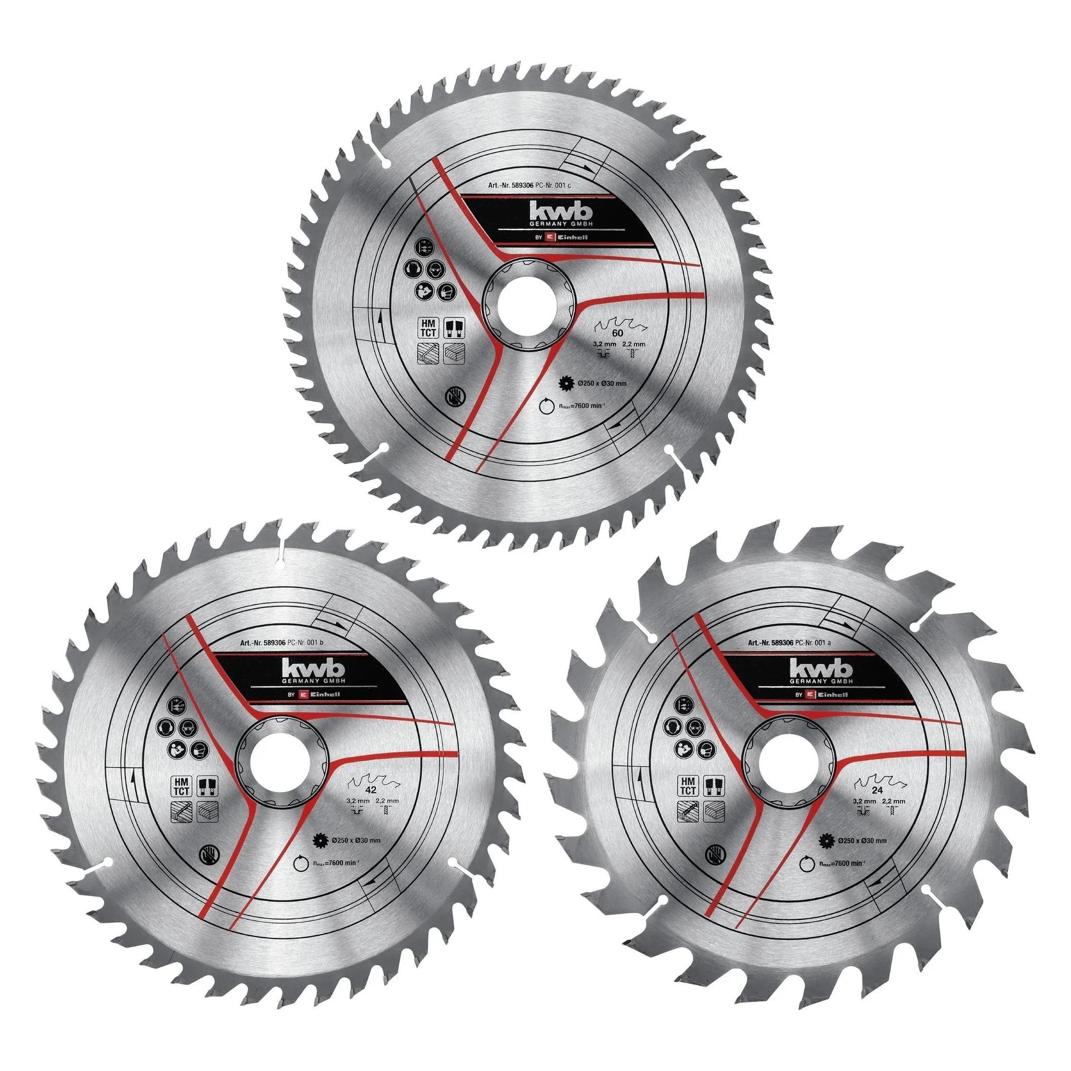 Einhell, Lama, Set Di Lame Circolari