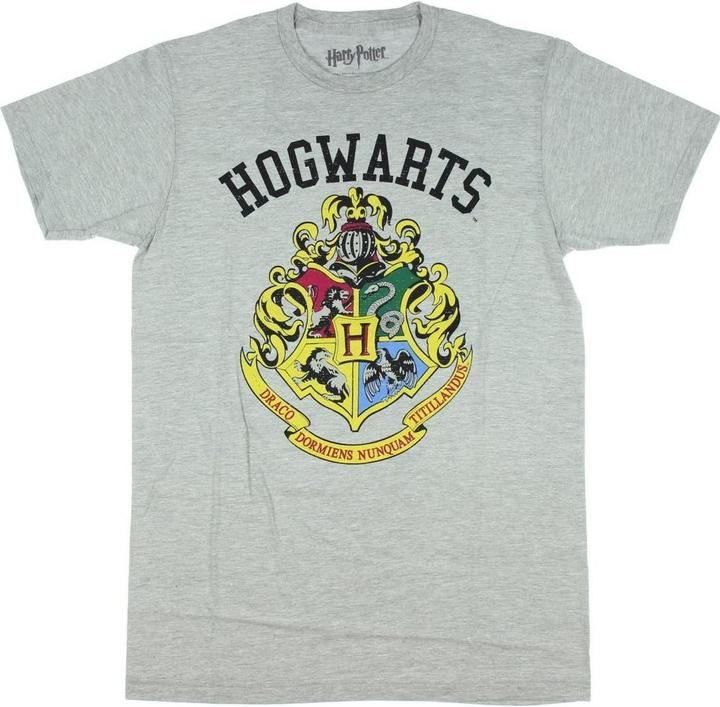 Immagine prodotto Maglietta Stemma di Hogwarts Adulto Unisex (L)