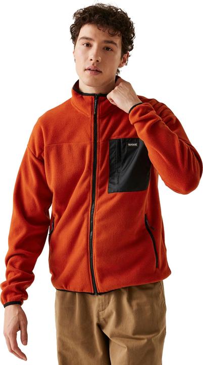 Actual product image Regatta Mens Frankie Full Zip Fleece Jacket (4XL)