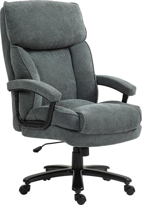 Produktbild Homcom Bürostuhl Polyester Grau