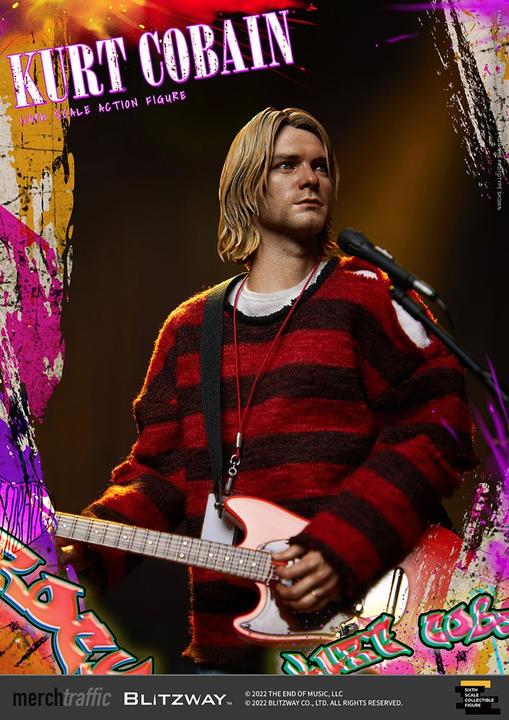 Produktbild Blitzway Kurt Cobain figurine 1/6 On Stage 31 cm