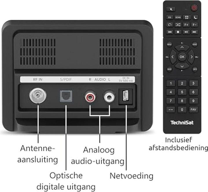 Image du produit TechniSat Radio numérique 10 IR (Tuner radio)