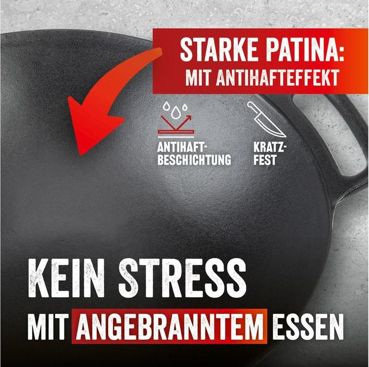 Produktbild Landmann Wok pan for grill, flat bottom, Ø 37 cm