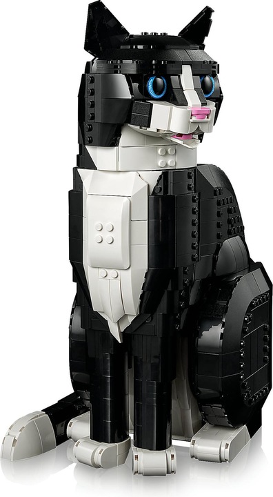 Produktbild LEGO Schwarz-weisse Katze (21349, LEGO Ideas, LEGO Seltene Sets)