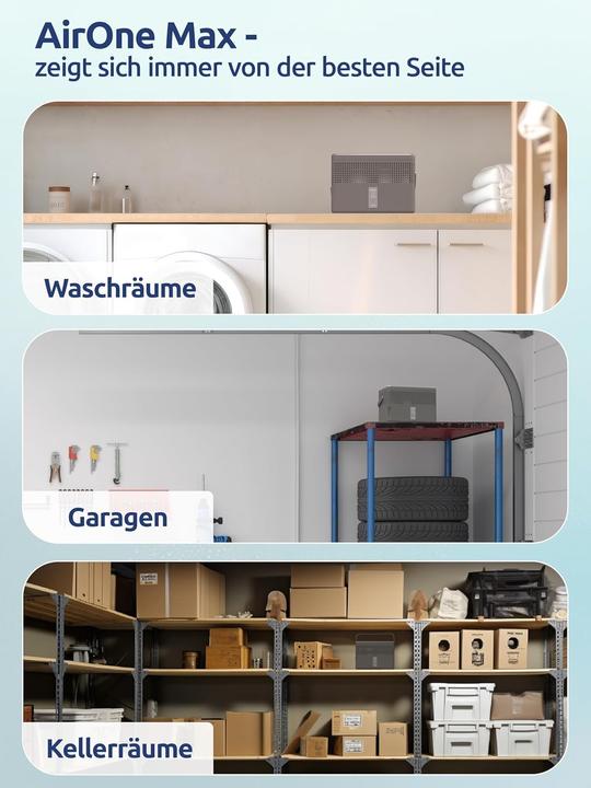 Produktbild BonAura Luftentfeuchter AirOne Max (33 m²)