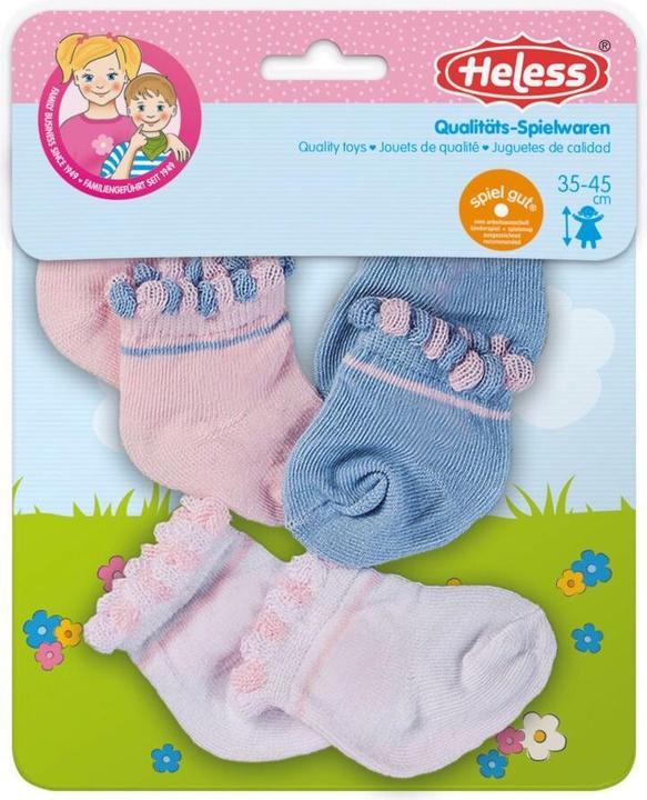 Produktbild Heless Puppe Socken 3 Paar