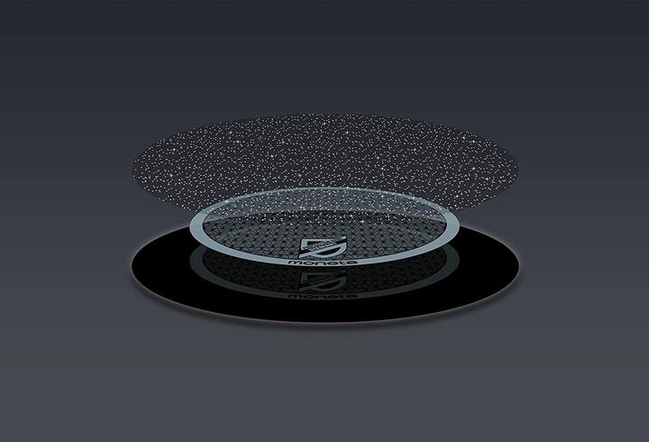 Actual product image Moneta Coin Rosegold Diamond Wok 28 cm, Steel (Wok, Aluminium, Stainless steel)