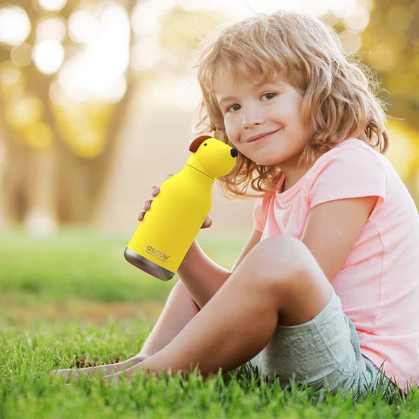 Image du produit Asobu Bestie Dog - Bouteille isotherme avec paille 460 Ml (0.46 l)