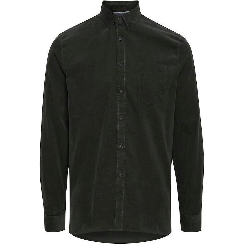 Solid, Herren, Hemd, hemd soid sdjuan corduroy, Grün, (L)
