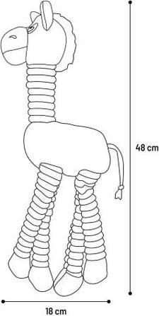 Produktbild Flamingo Legetøj hund, Rasha AEsel 52cm (Plüschspielzeug Hund)