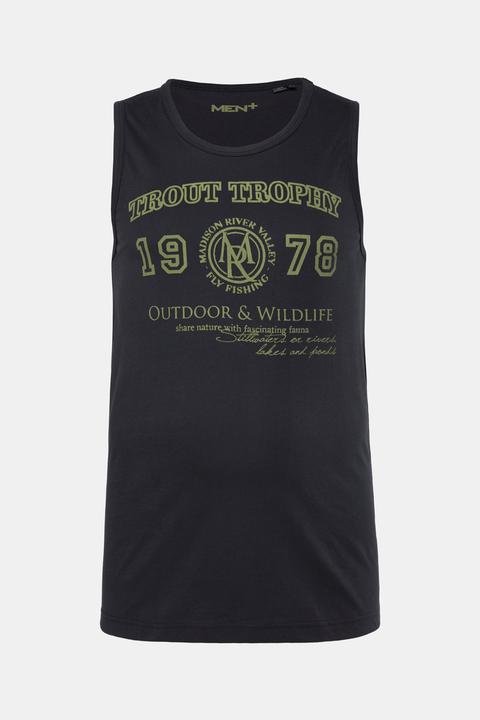 Produktbild Men+ Tanktop, Unterhemd, Print, Rundhals (4XL)