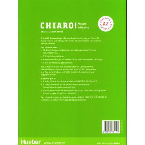 Thumbnail - Chiaro! A2 - Nuova edizione. Der Italienischkurs - Kurs- und Arbeitsbuch mit Audios und Videos, Schulbücher von Giulia d...