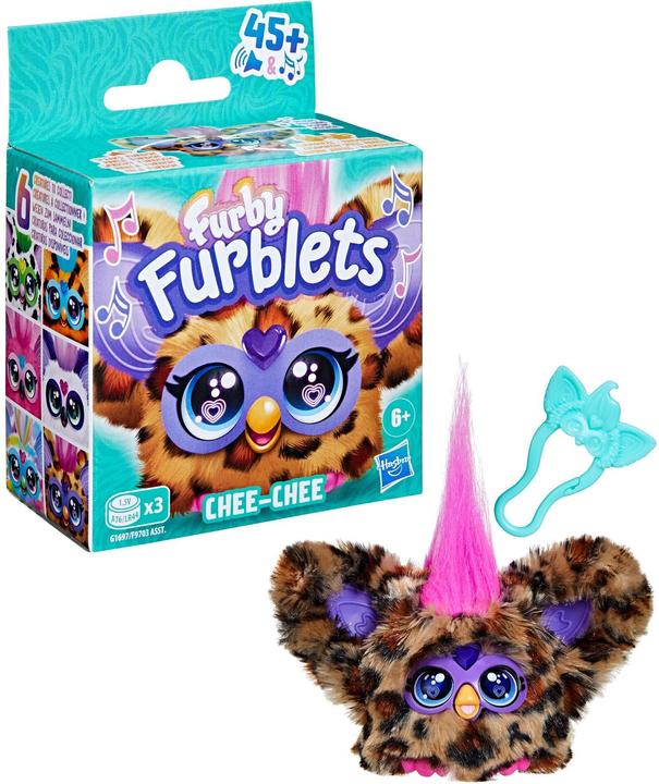 Produktbild Furby Furblets Chee-Chee Geparden (12.71 cm)