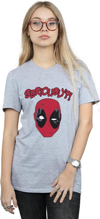 Immagine prodotto Deadpool Seriously Maglietta Ampia Donna (S)
