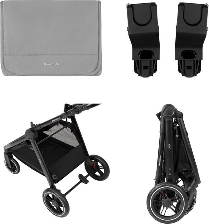 Image du produit Kikkaboo poussette Ava 3 en 1 (0 Mois - 4 Années)