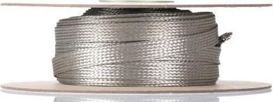 Actual product image RS PRO Expandable Braided Tinned Copper Metallic C (Cable hole, 3000 cm)