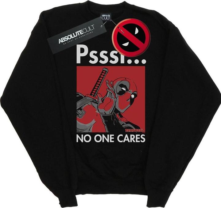 Produktbild Deadpool No One Cares Sweatshirt (4XL)