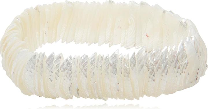 Immagine prodotto Leyda Bracciale in madreperla (18 cm, Pietra colorata)