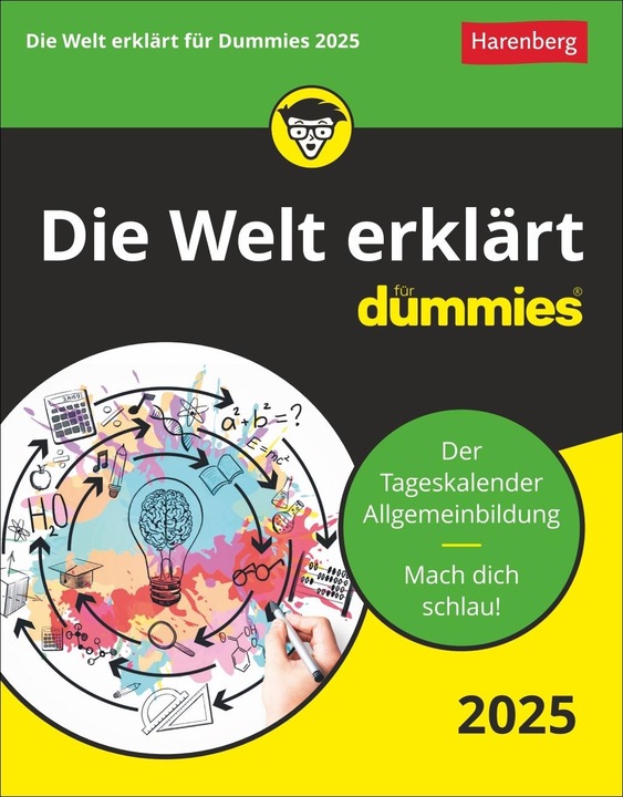 Produktbild Harenberg Die Welt erklärt für Dummies Tagesabreisskalender 2025 (Deutsch)