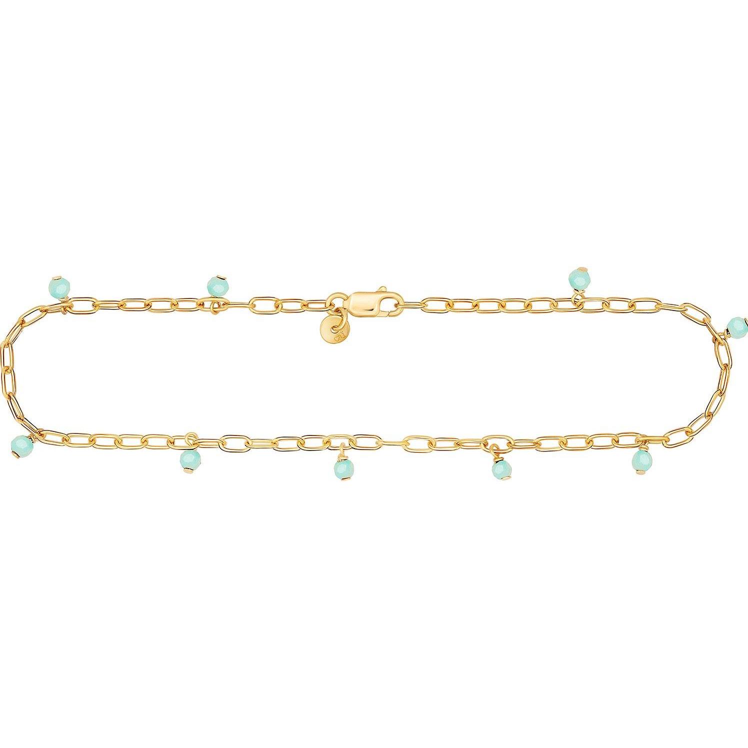Caï, Fussschmuck, Fusskette, (925er Silber, 25 cm)