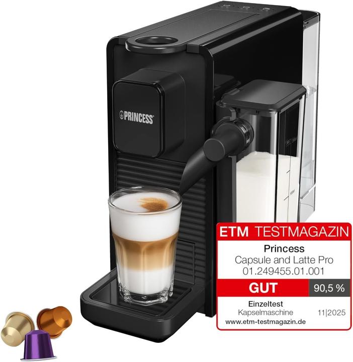 Productafbeelding Princess Capsule e Latte Pro (NESPRESSO Vertuo)