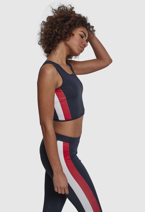 Produktbild Urban Classics Ladies Side Stripe Cropped Zip Top (XS)
