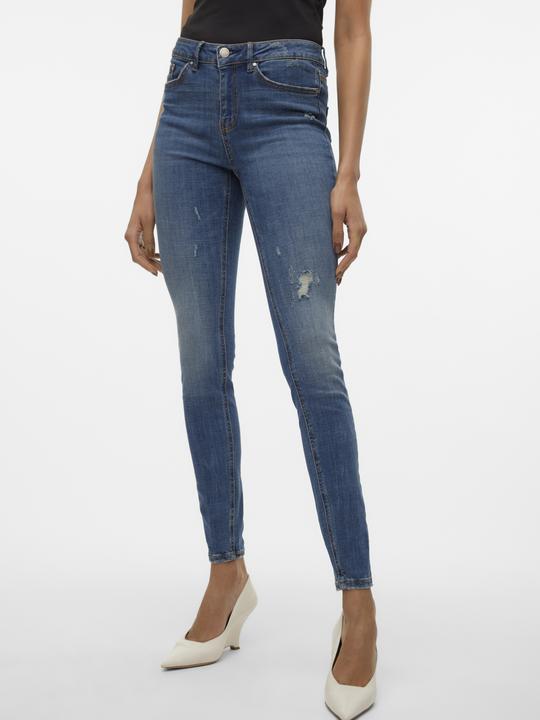 Actual product image Vero Moda VMFLASH Mid Rise Skinny Fit Jeans Skinny Jeans