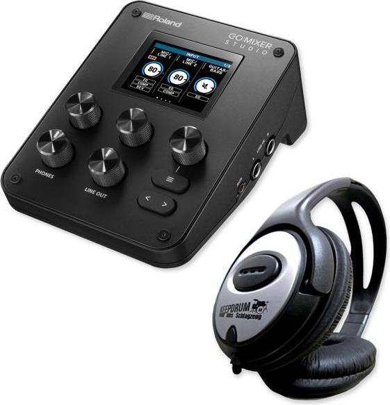 Roland Interface GO:Mixer Studio Audio-Mixer mit Kopfhörer