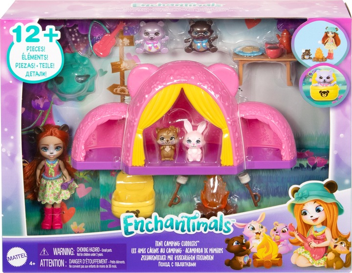 Image du produit Enchantimals Coffret Les Amis Câlins au Camping