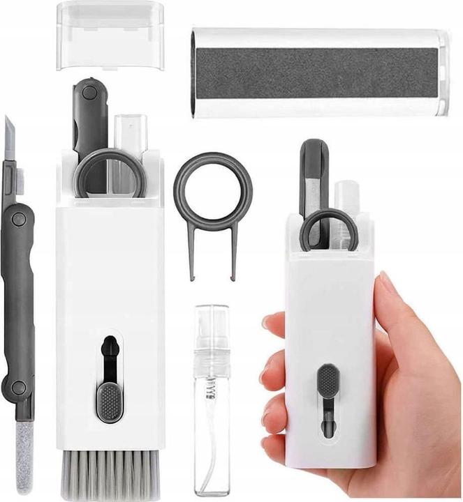Hurtel Multifunktionales 7-in-1-Reinigungsset für Kopfhörer und Tastatur