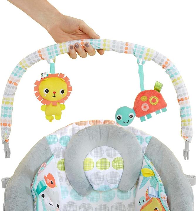 Immagine prodotto Bright Starts Sdraietta vibrante per bambini, Whimsical Wild